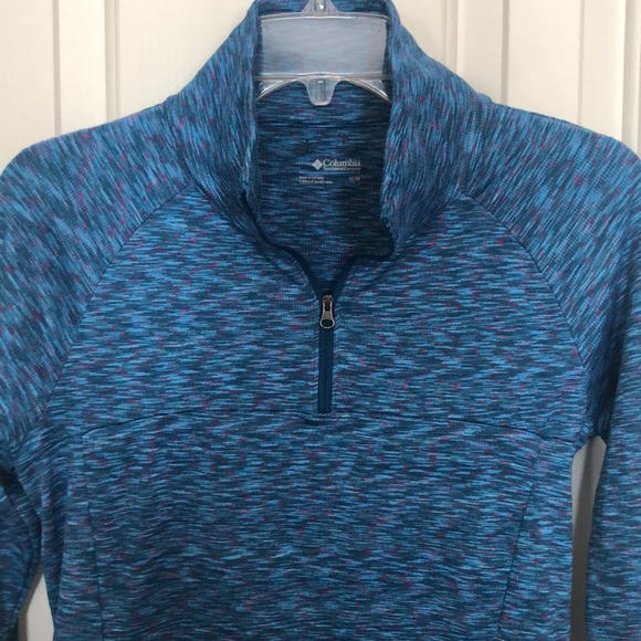 Multi-Colored Columbia Quarter Zip - Picture 2 of 10